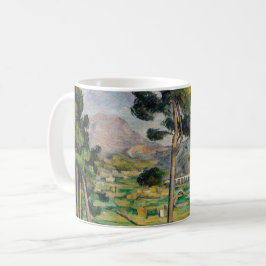 Paul Cezanne - Mont Sainte-Victoire und Viadukt Kaffeetasse