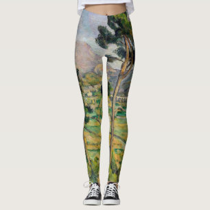 Paul Cezanne - Mont Sainte-Victoire und Viadukt Leggings