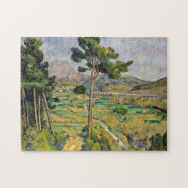 Paul Cezanne - Mont Sainte-Victoire und Viadukt Puzzle