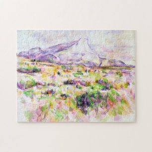 Paul Cezanne  Mont Sainte-Victoire von Les Lauve Puzzle