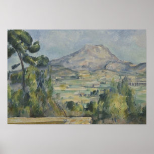 Paul Cezanne - Montagne Saint-Victoire Poster