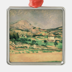 Paul Cezanne Montagne Sainte-Victoire, c.1882-85 Ornament Aus Metall