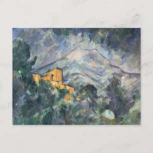 Paul Cezanne   Montagne Sainte-Victoire und Bl Postkarte