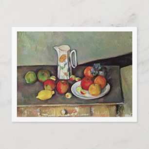Paul Cezanne   Paul Cezanne   Stilles Leben mit Mi Postkarte