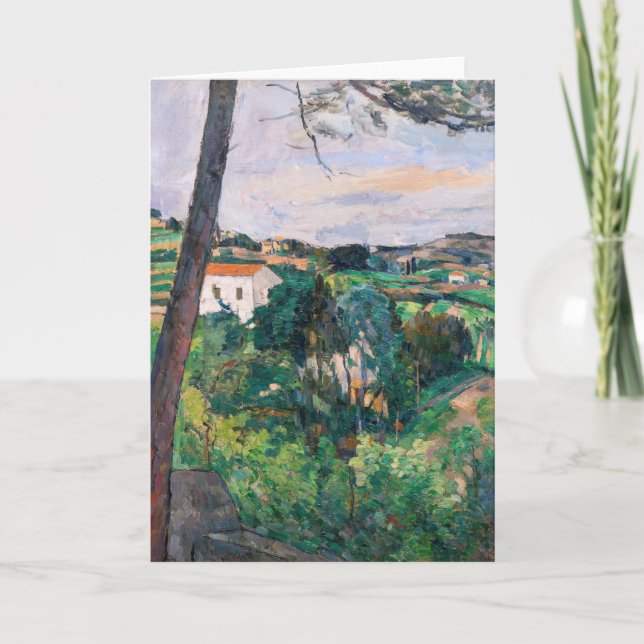 Paul Cezanne - Pine tree in Estaque Karte (Vorderseite)