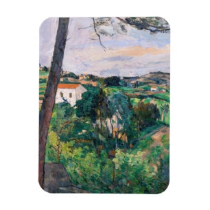 Paul Cezanne - Pine tree in Estaque Magnet