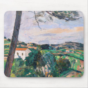 Paul Cezanne - Pine tree in Estaque Mousepad