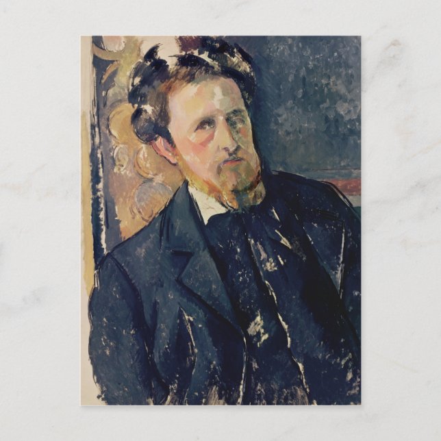 Paul Cezanne | Portrait von Joachim Gasquet 1896-9 Postkarte (Vorderseite)
