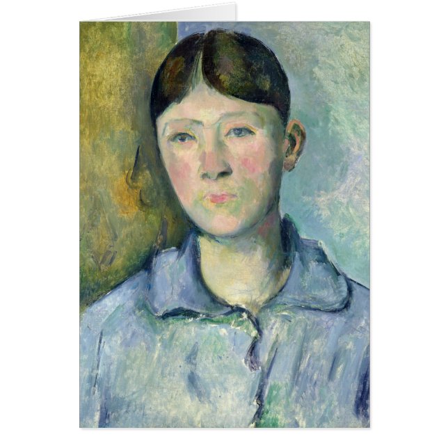 Paul Cezanne | Portrait von Madame Cezanne, 1885-1 (Vorne)