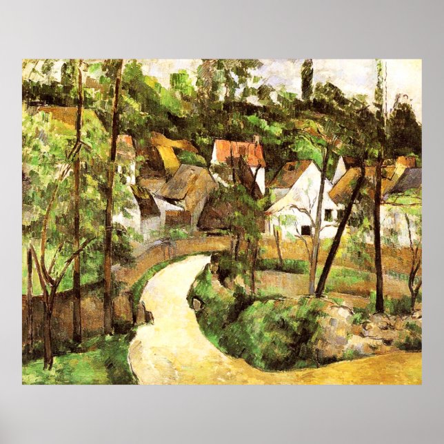 Paul Cezanne Poster, eine Kurve Poster (Vorne)