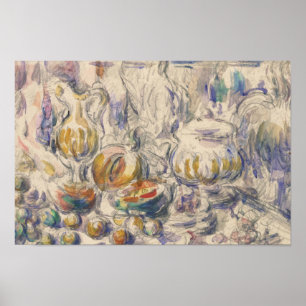 Paul Cezanne - Pot and Soup Tureen Poster