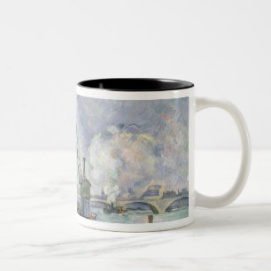 Paul Cezanne   Quai de Bercy, Paris, 1873-75 Zweifarbige Tasse