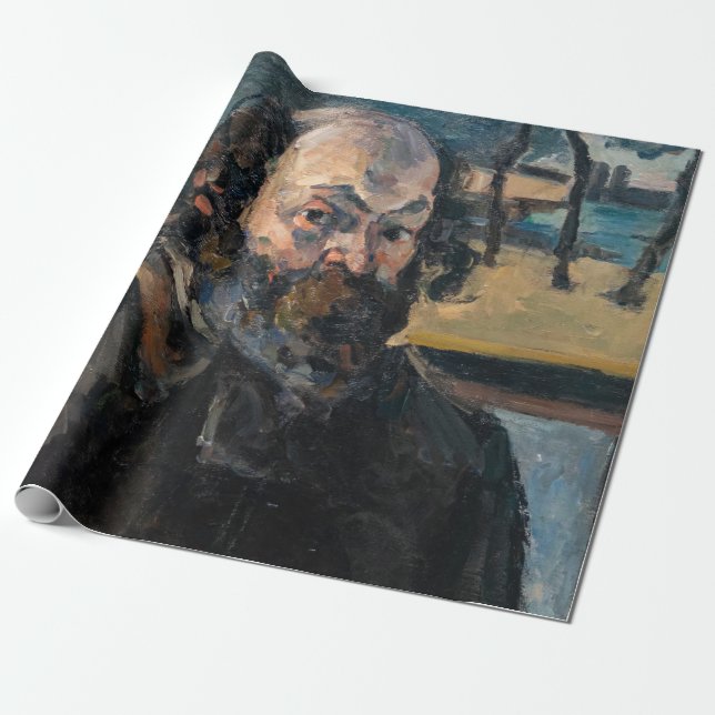 Paul Cezanne - Selbstportrait Geschenkpapier (Ungerollt)