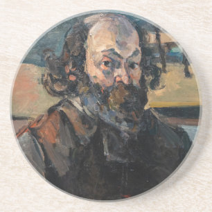 Paul Cezanne - Selbstportrait Getränkeuntersetzer