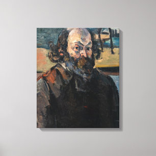 Paul Cezanne - Selbstportrait Leinwanddruck