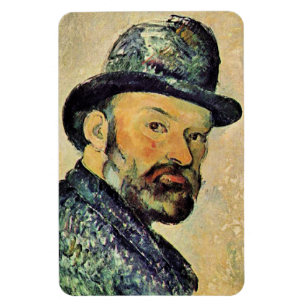 Paul Cezanne, Selbstportrait, Magnet