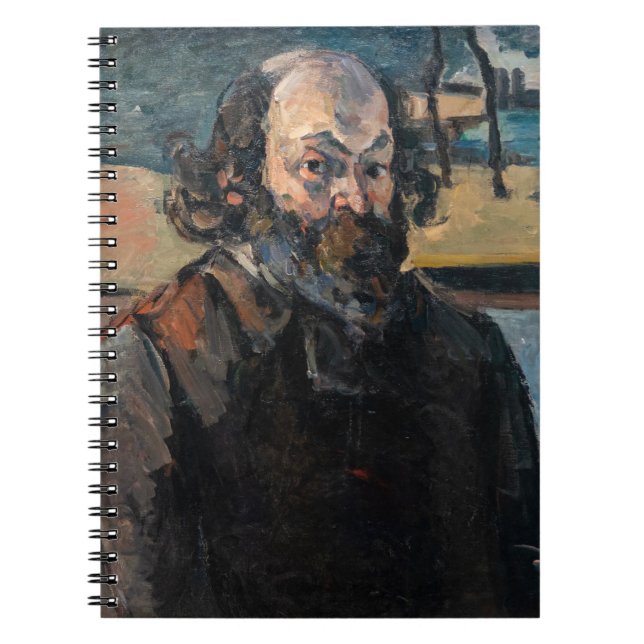 Paul Cezanne - Selbstportrait Notizblock (Vorderseite)