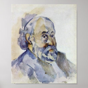 Paul Cezanne - Selbstportrait Poster
