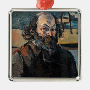 Paul Cezanne - Selbstporträt Ornament Aus Metall