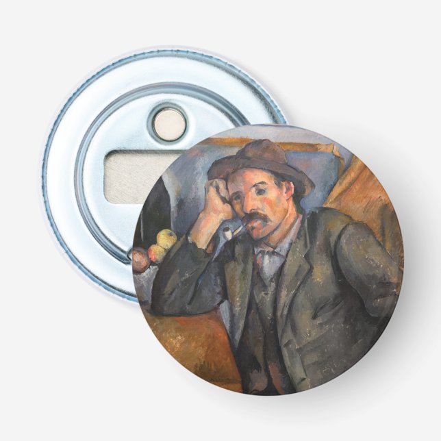 Paul Cezanne - Smoker Flaschenöffner (Vorderseite)