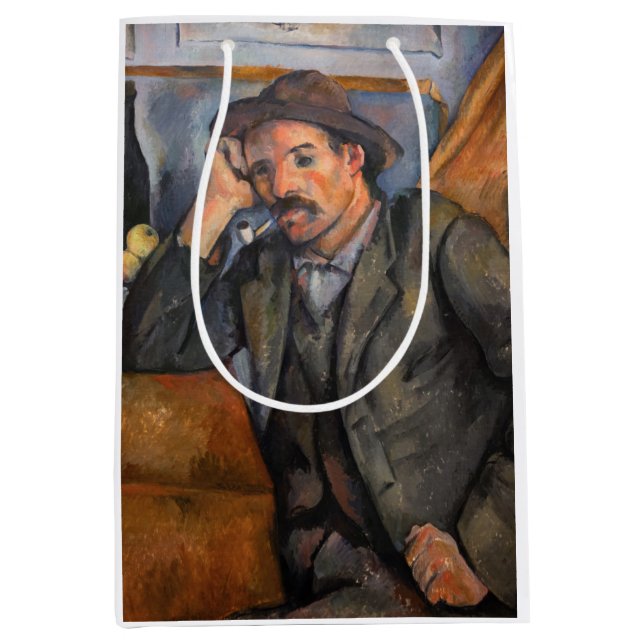 Paul Cezanne - Smoker Mittlere Geschenktüte (Vorderseite)