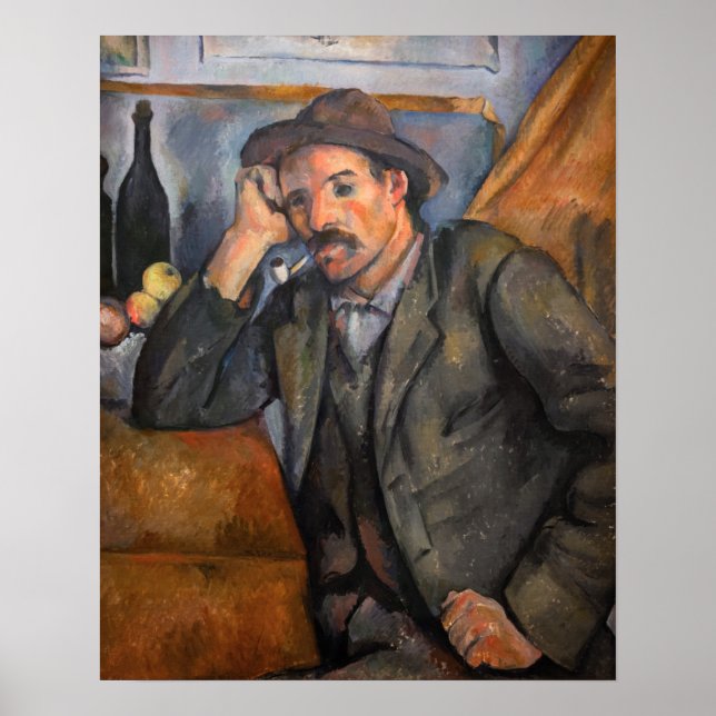 Paul Cezanne - Smoker Poster (Vorne)