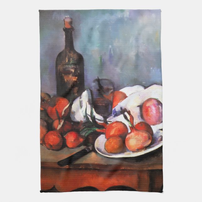 Paul Cézanne Still Life  Geschirrtuch (Vertikal)