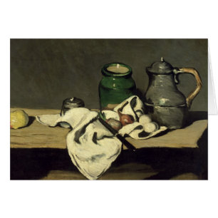 Paul Cezanne   Still Life with a Kettle, c.1869