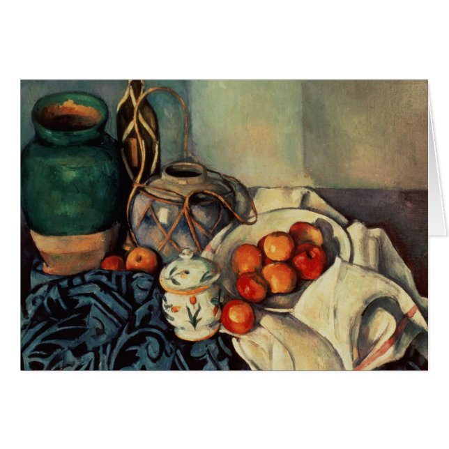 Paul Cezanne | Still Life with Äpfel, 1893-94 (Vorderseite (Horizontal))
