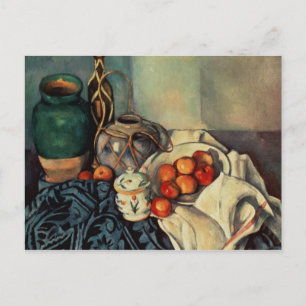 Paul Cezanne   Still Life with Äpfel, 1893-94 Postkarte