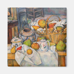 Paul Cezanne - Still Life with Basket Magnet