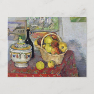 Paul Cezanne   Still Life with Tureen, c.1877 Postkarte