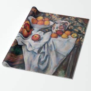 Paul Cezanne - Stillleben, Äpfel und Orange Geschenkpapier