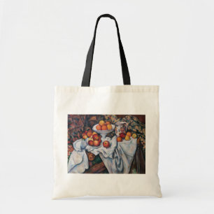 Paul Cezanne - Stillleben, Äpfel und Orangen Tragetasche