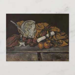 Paul Cezanne   Stillleben des Accessoires des Küns Postkarte