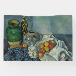 Paul Cezanne - Stillleben mit Äpfeln Banner