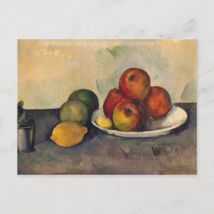 Paul Cezanne   Stillleben mit Äpfeln, c.1890 Postkarte