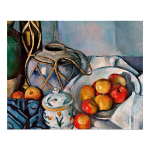 Paul Cezanne - Stillleben mit Äpfeln Poster