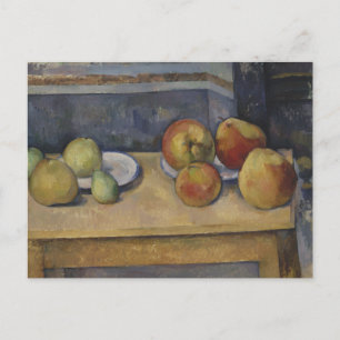 Paul Cezanne - Stillleben mit Äpfeln und Birnen Postkarte