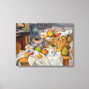 Paul Cezanne - Stillleben mit Basket Leinwanddruck