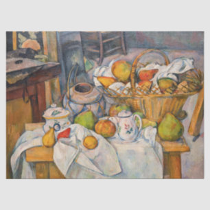Paul Cezanne - Stillleben mit Basket Seidenpapier