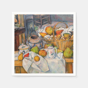 Paul Cezanne - Stillleben mit Basket Serviette
