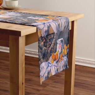 Paul Cezanne - Stillleben mit einem Vorhang Kurzer Tischläufer