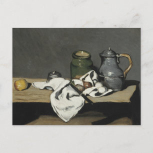Paul Cezanne - Stillleben mit Kettle Postkarte