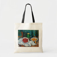 Paul Cezanne - Stillleben mit Kirschen und Peachs