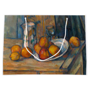 Paul Cezanne - Stillleben mit Milchkrug und Frücht Große Geschenktüte