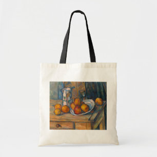 Paul Cezanne - Stillleben mit Milchkrug und Frücht Tragetasche