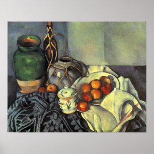 Paul Cezanne, Stillleben mit Obst Poster