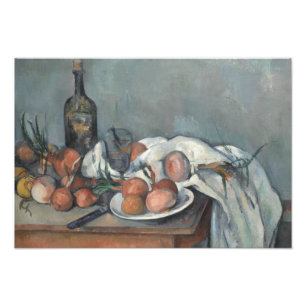 Paul Cezanne - Stillleben mit Onions Fotodruck