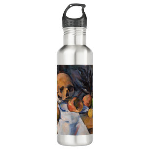 Paul Cezanne - Stillleben mit Skull Edelstahlflasche